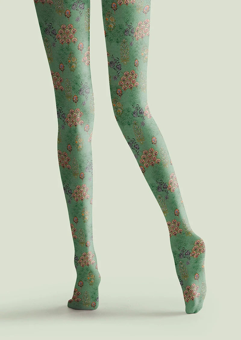 Classic Fan Rib Tights Hosiery Pantyhose