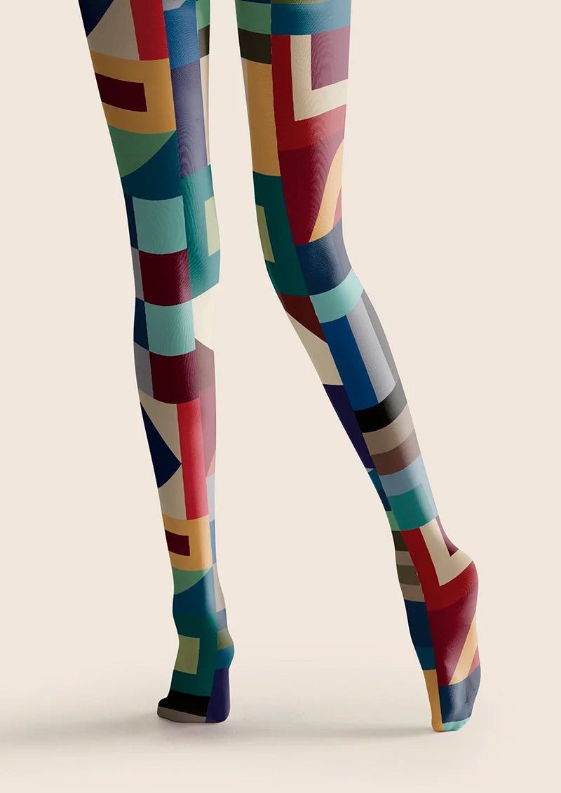 Chromatic Calculus Tights Hosiery Pantyhose