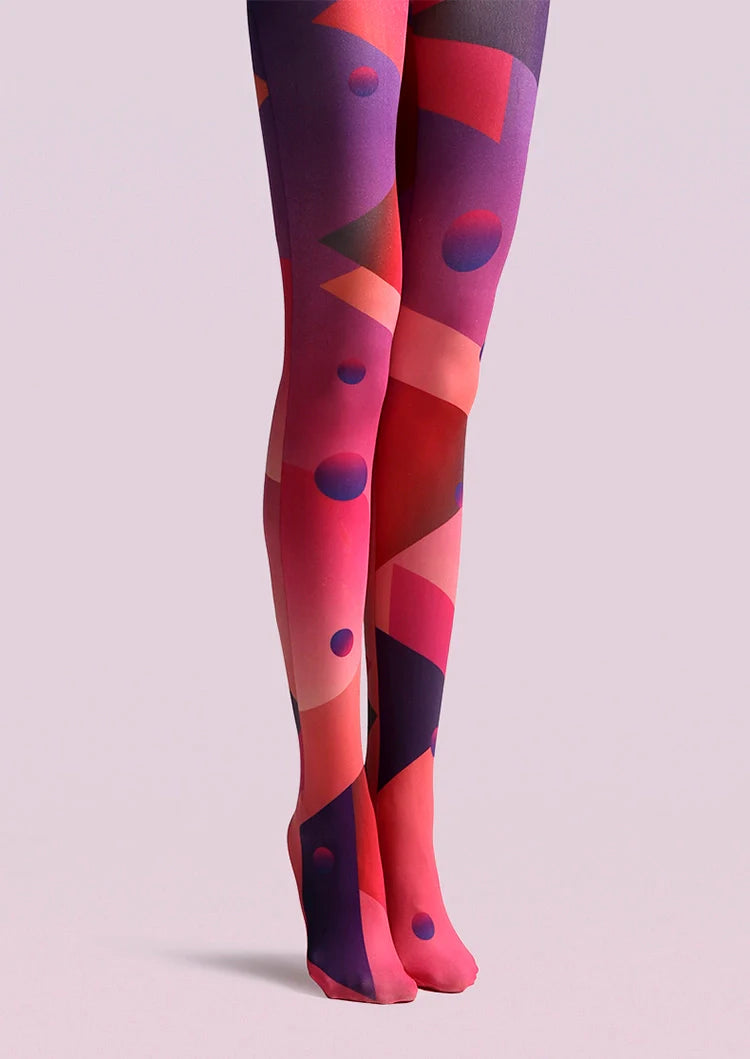 Cyberpunk Combustion Space  Print Tights Hosiery Pantyhose