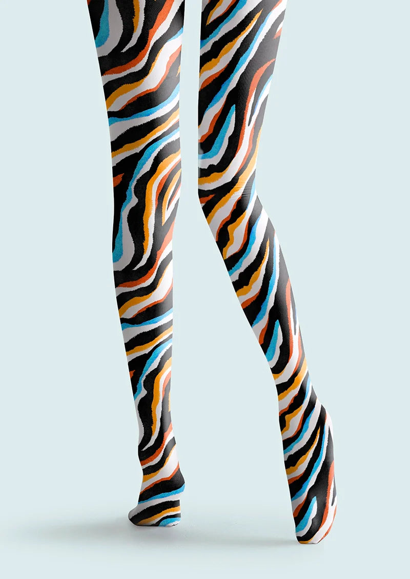 Color Spots Tights Hosiery Pantyhose