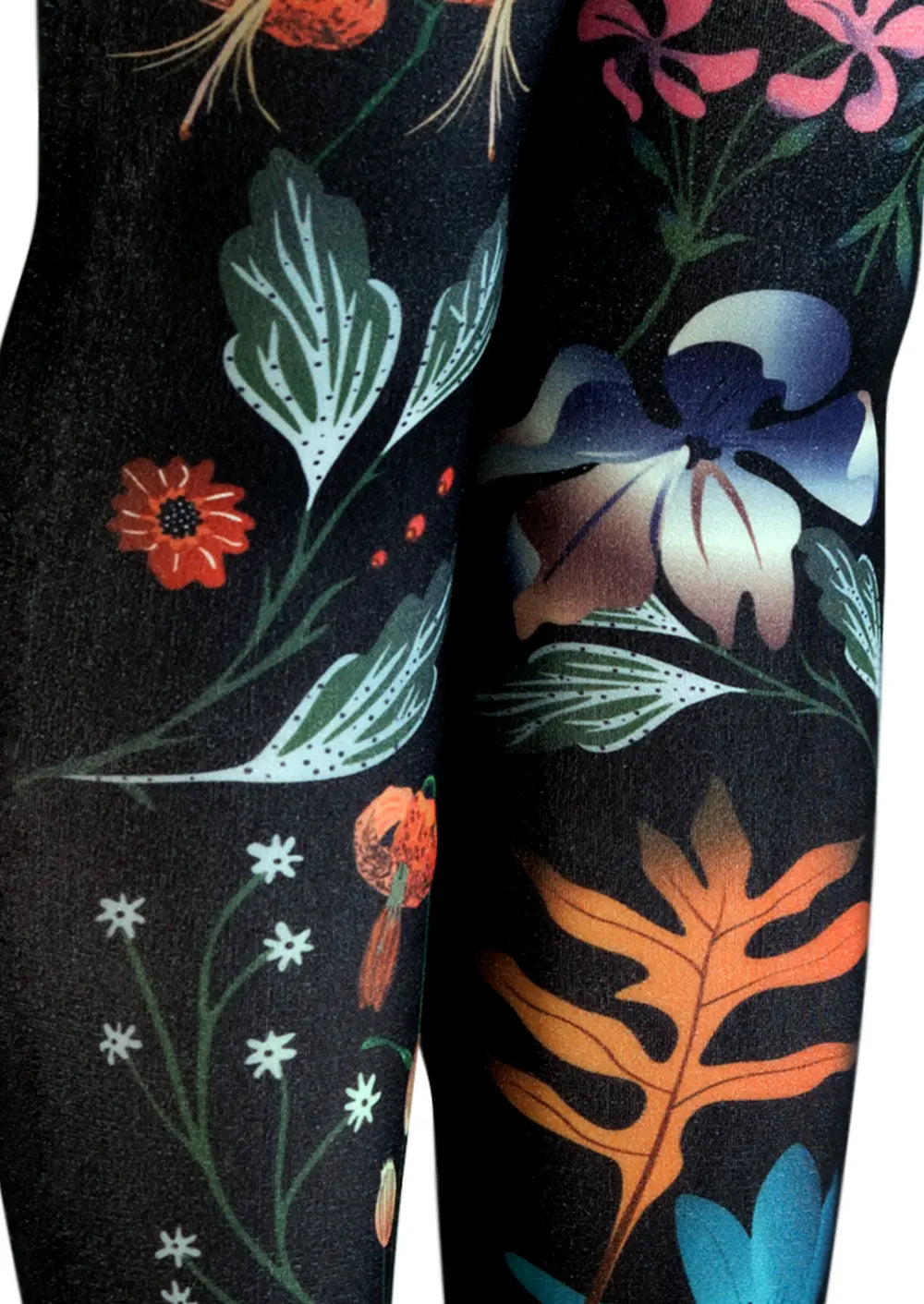 Among the Bloom Tights Hosiery Pantyhose