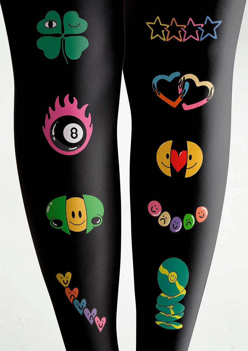 Fun Patterns Tights Hosiery Pantyhose