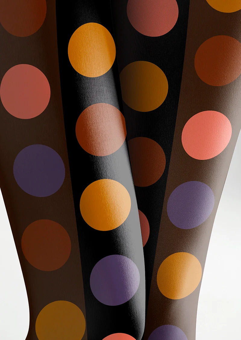 Polka Dots Memory Tights Hosiery Pantyhose
