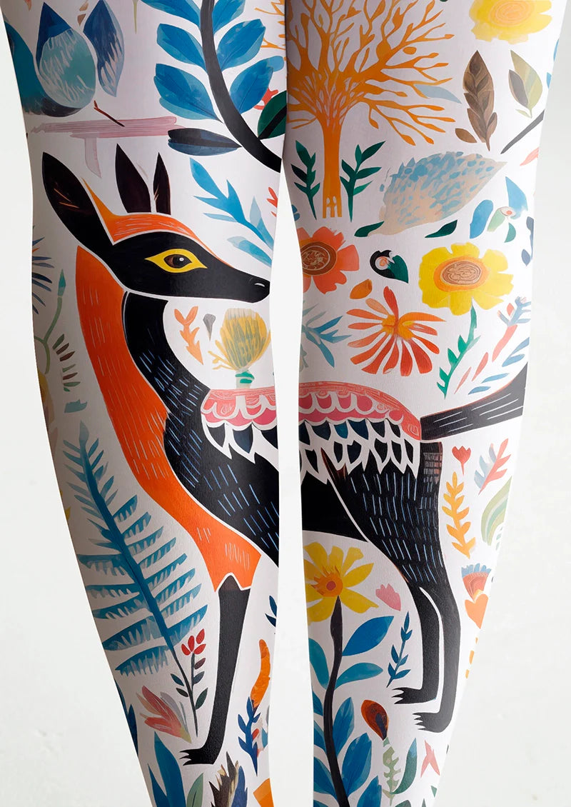 Fantasy Forest Tights Hosiery Pantyhose