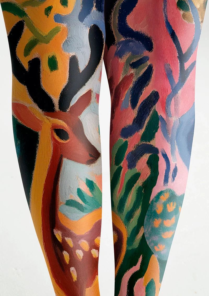 Deer whisper Meadow Tights Hosiery Pantyhose