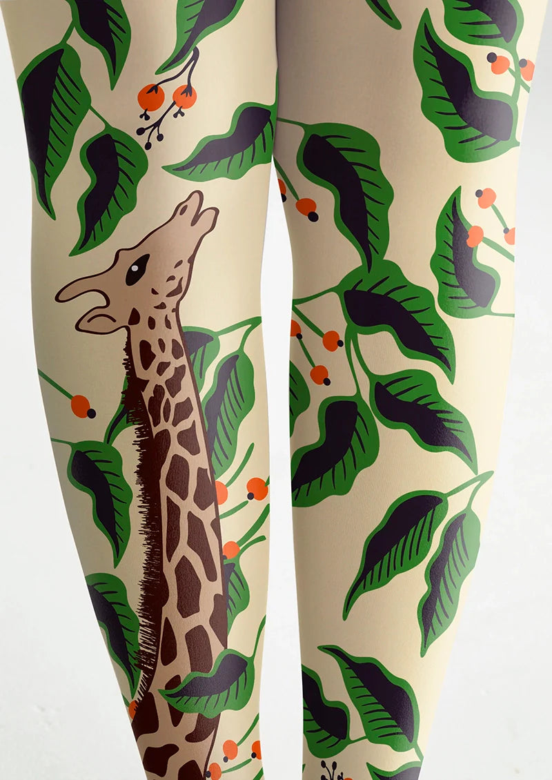Giraffe Tights Hosiery Pantyhose