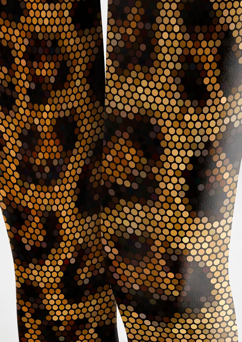 Classic Fashion Print Tights Personalized Pantyhose/Tights [Neon Hunt]