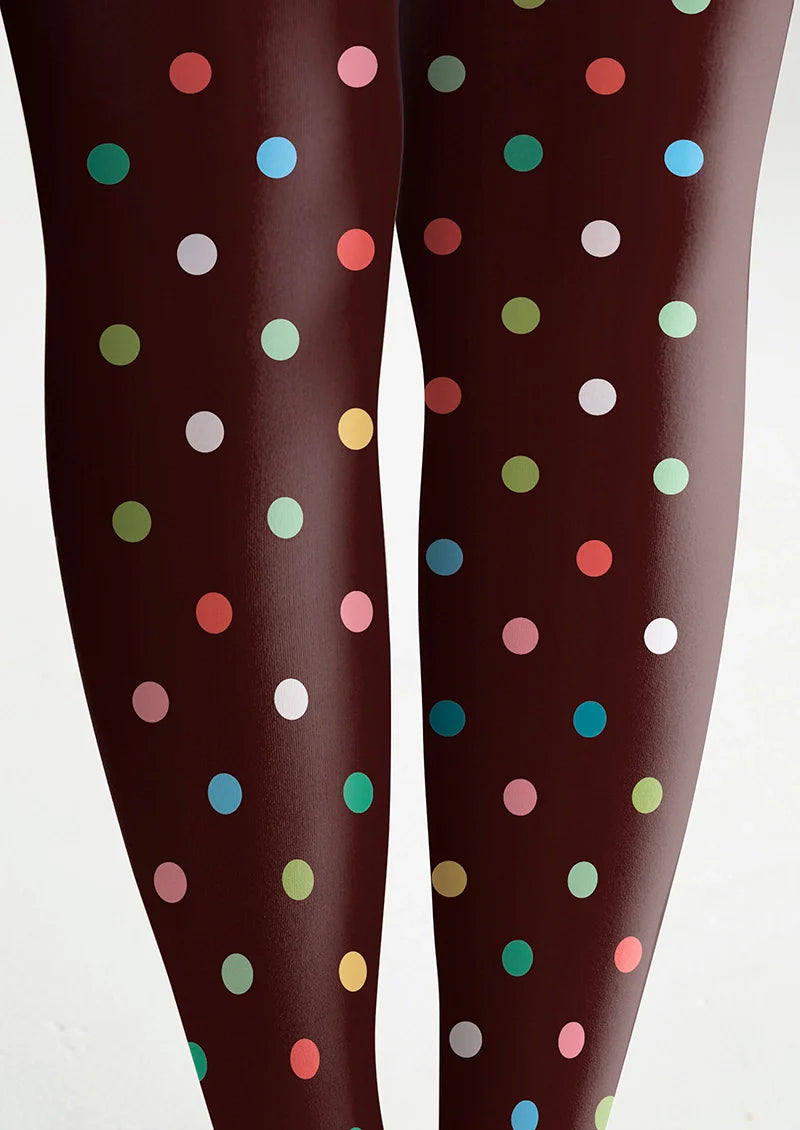 Colorful Polka Dots Tights Hosiery Pantyhose