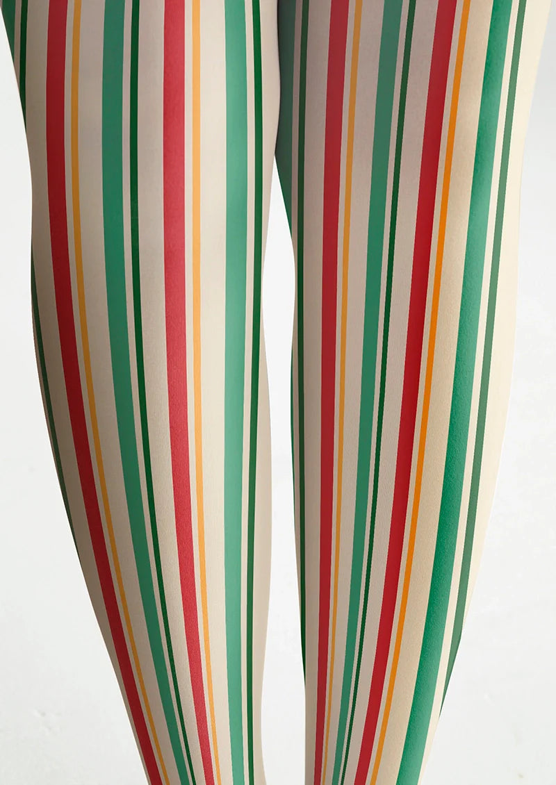 Christmas Candy Tights Hosiery Pantyhose