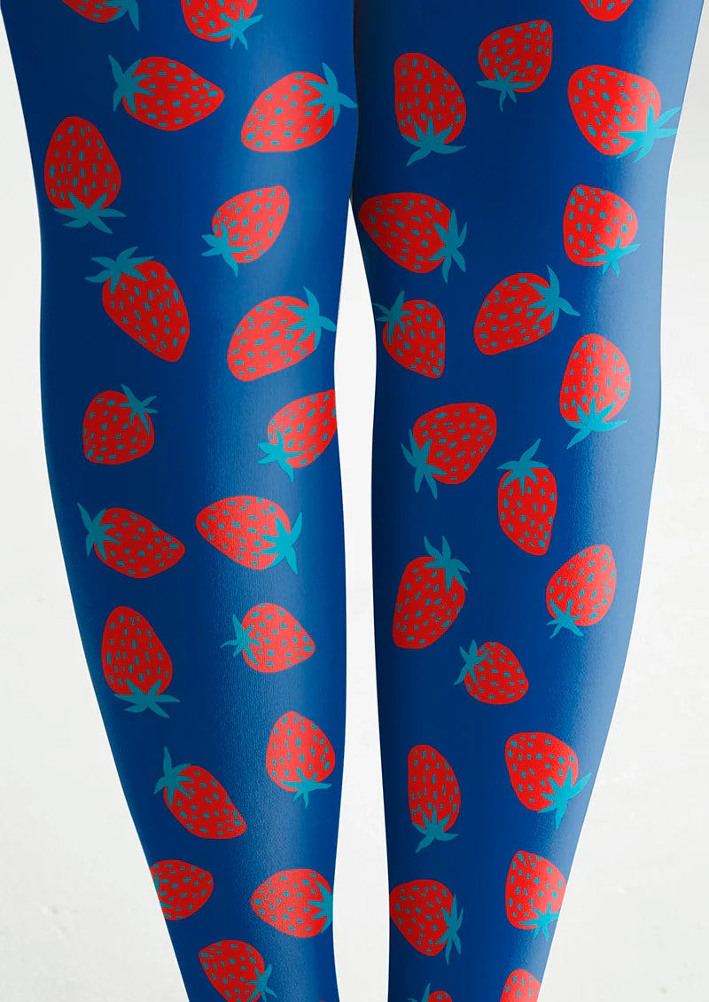 Strawberry  polka dots Tights Hosiery Pantyhose