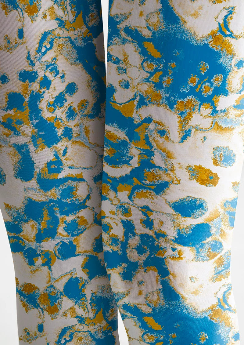 Blue Speckles Tights Hosiery Pantyhose