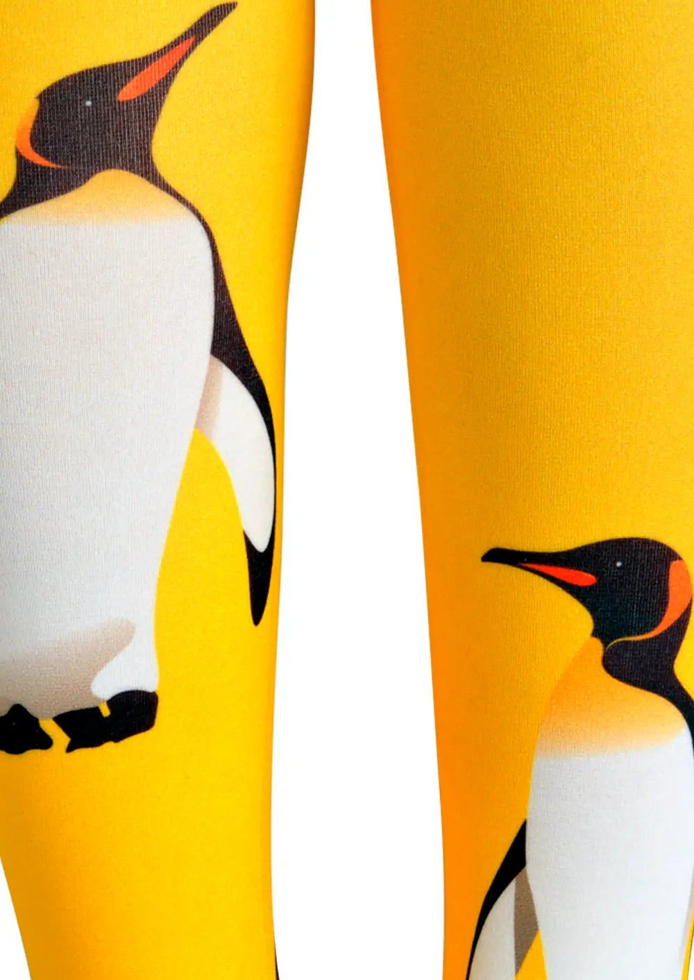 PopArt Print Tights Yellow Pantyhose/Tights [Penguin]