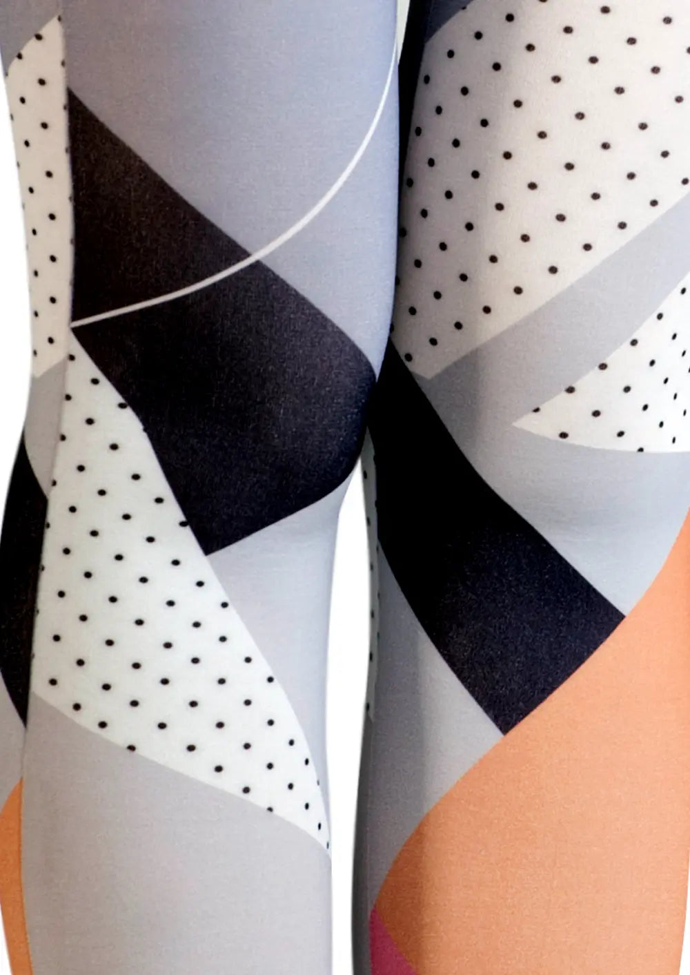 Popart Print Tights Personality Pantyhose/Tights [POP art eclipse]