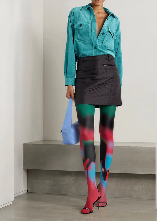 Psychedelic deer Tights Hosiery Pantyhose