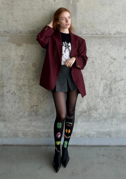 Fun Patterns Tights Hosiery Pantyhose