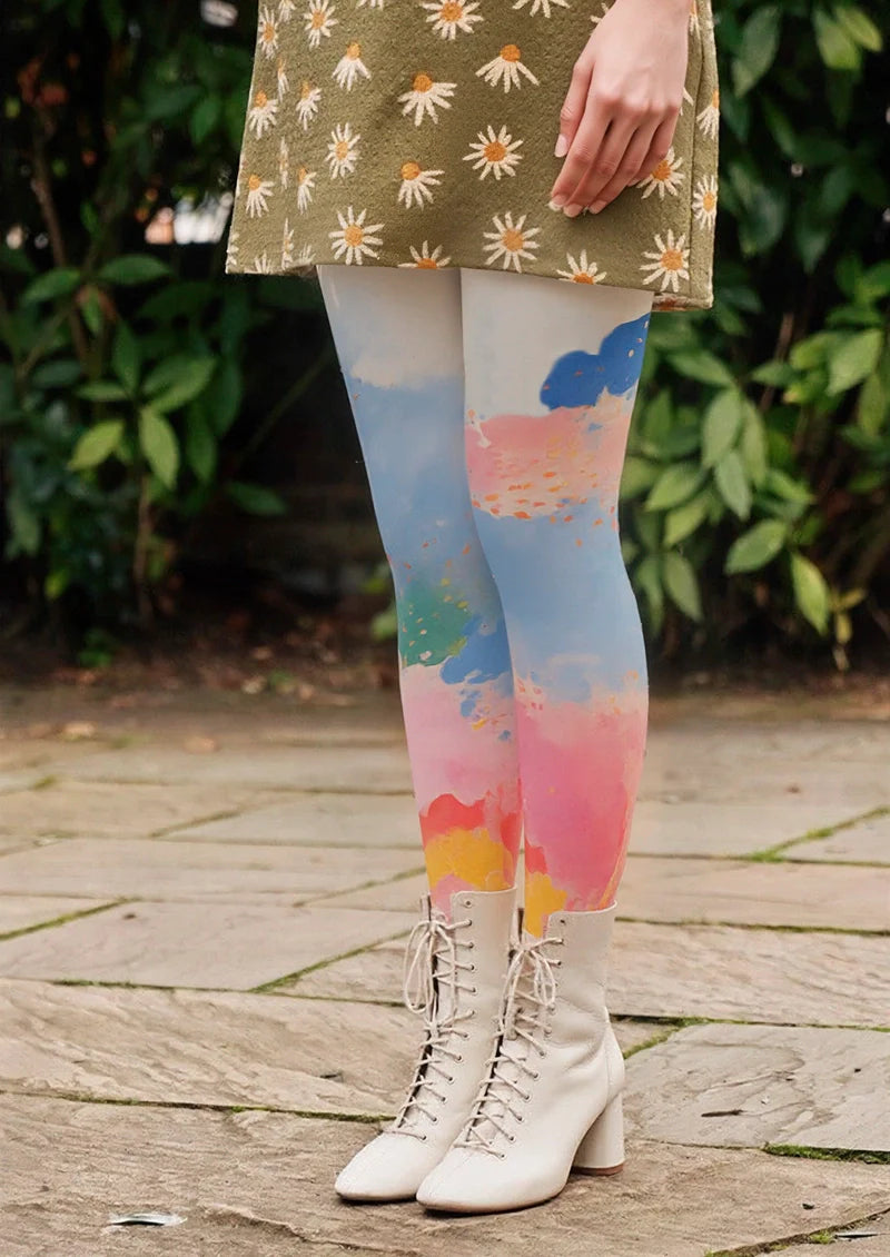 Chromatic Overflow Tights Hosiery Pantyhose