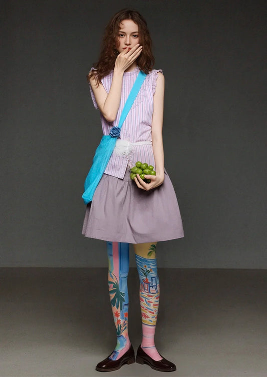 Beach Holiday Tights Hosiery Pantyhose