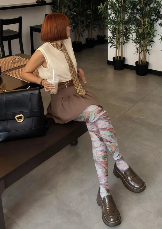 Ceramic Trace Tights Hosiery Pantyhose