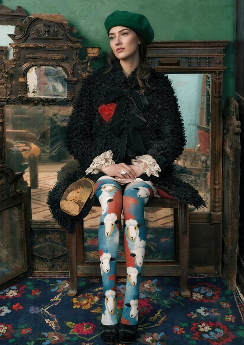 Sheep Surge Tights Hosiery Pantyhose