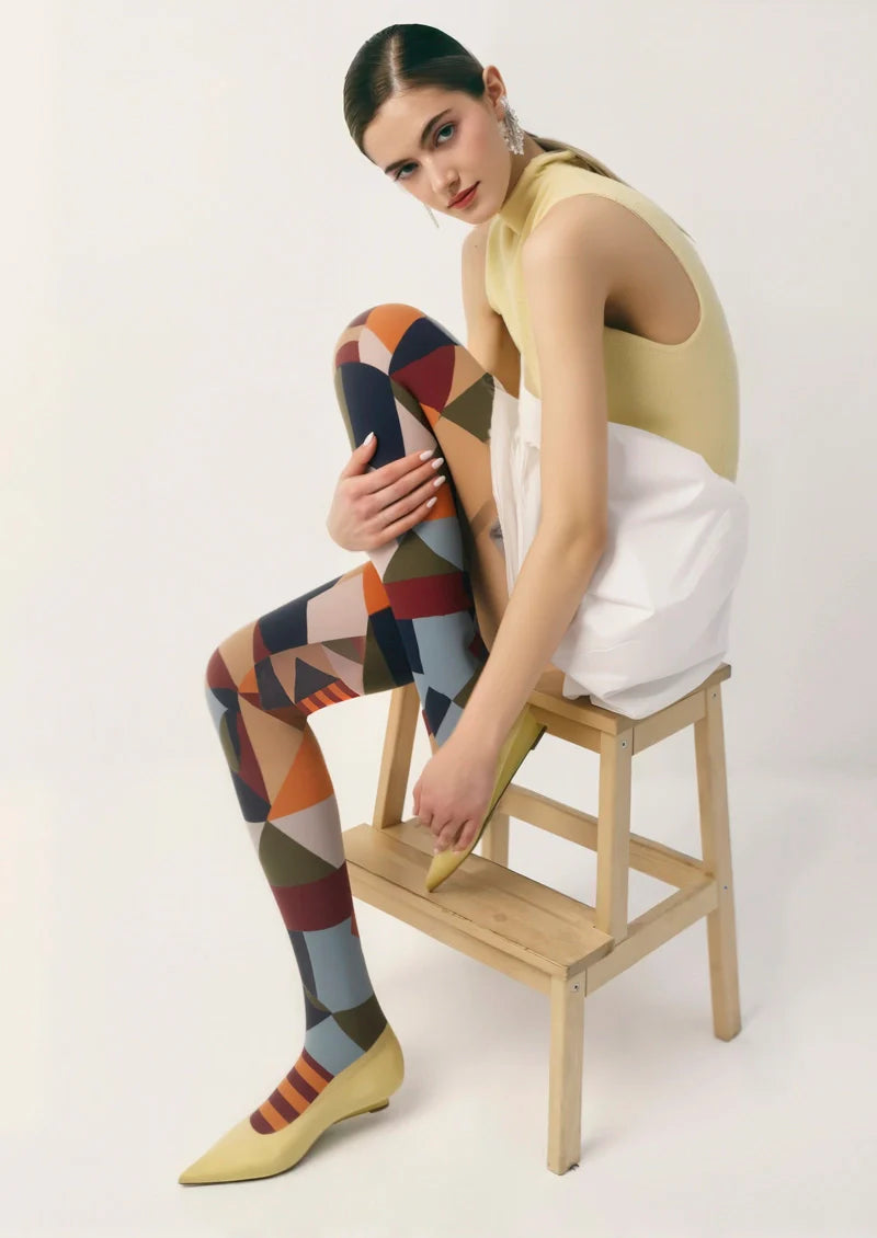 Gypsy Check Tights Hosiery Pantyhose
