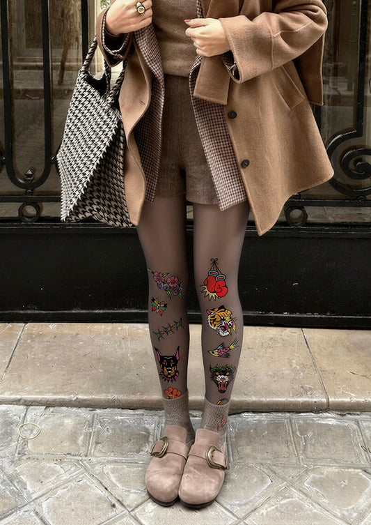 Beast Theater Tights Hosiery Pantyhose