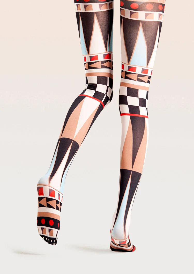 Gypsy Check Tights Hosiery Pantyhose