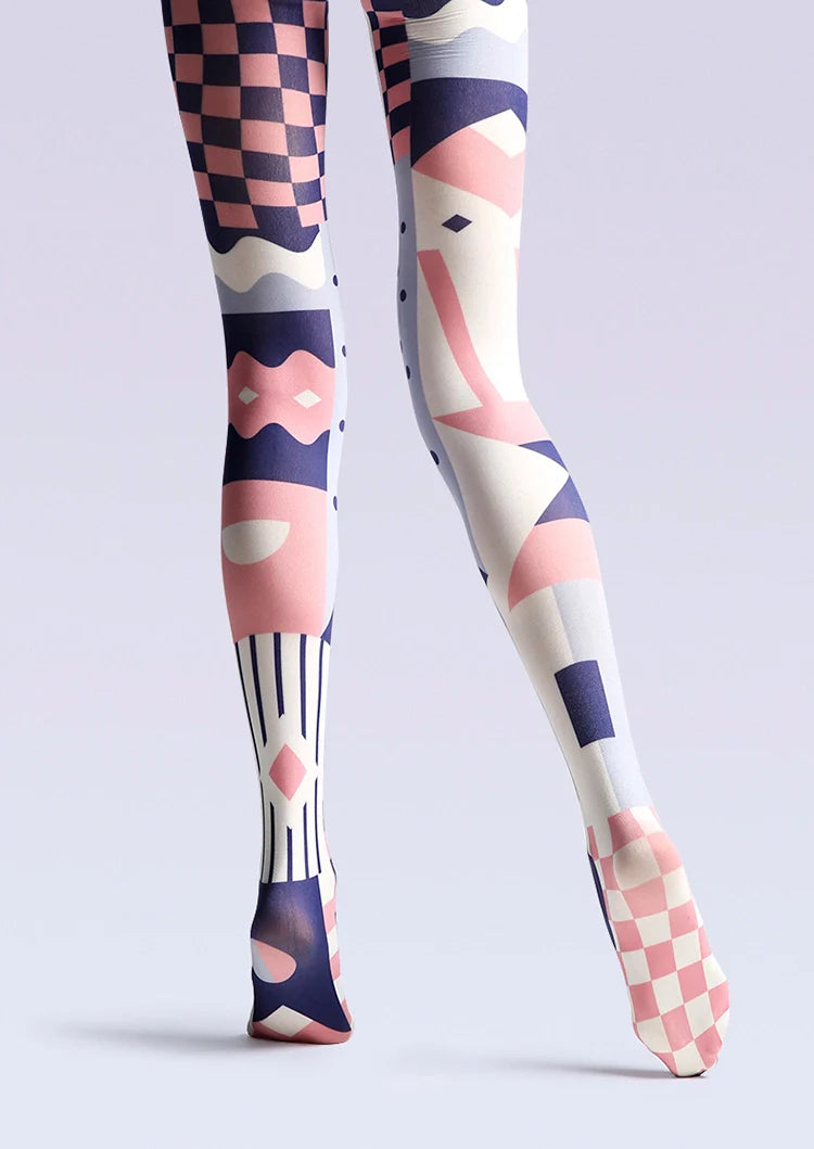 PopArt Print Tights Avant-garde Pantyhose/Tights [Pop Art Gobert]
