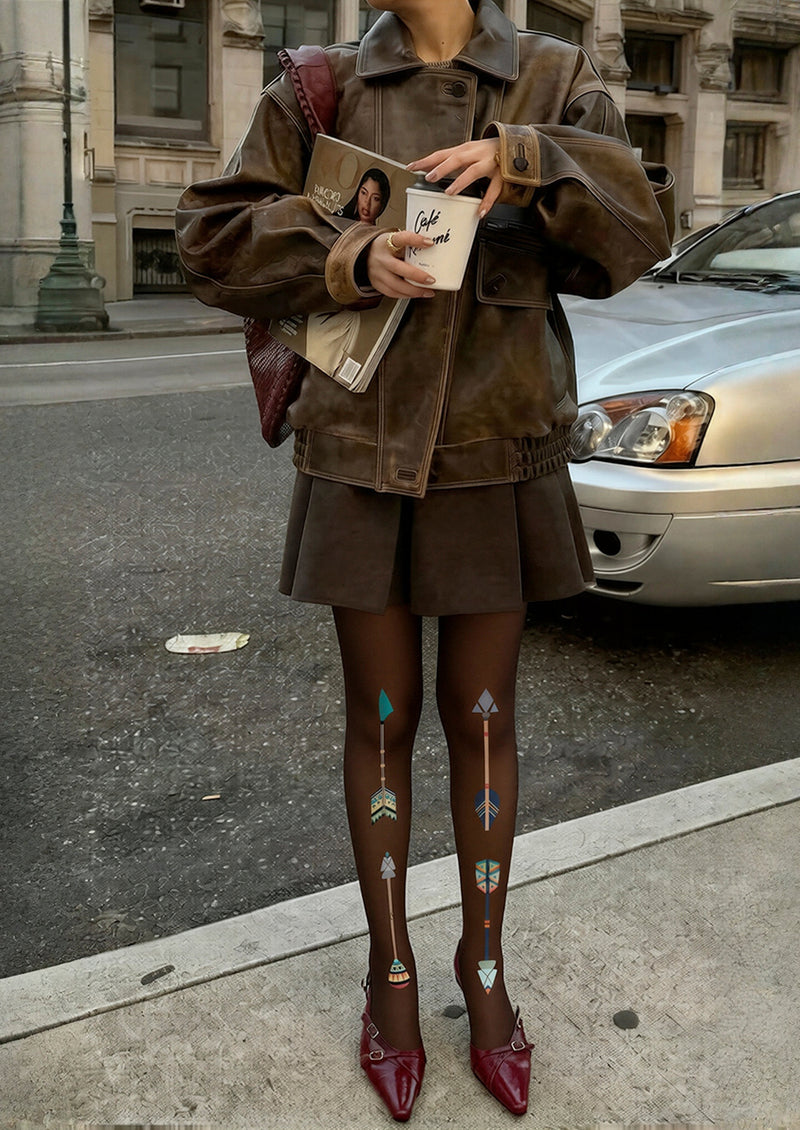 Arrow Tights Hosiery Pantyhose