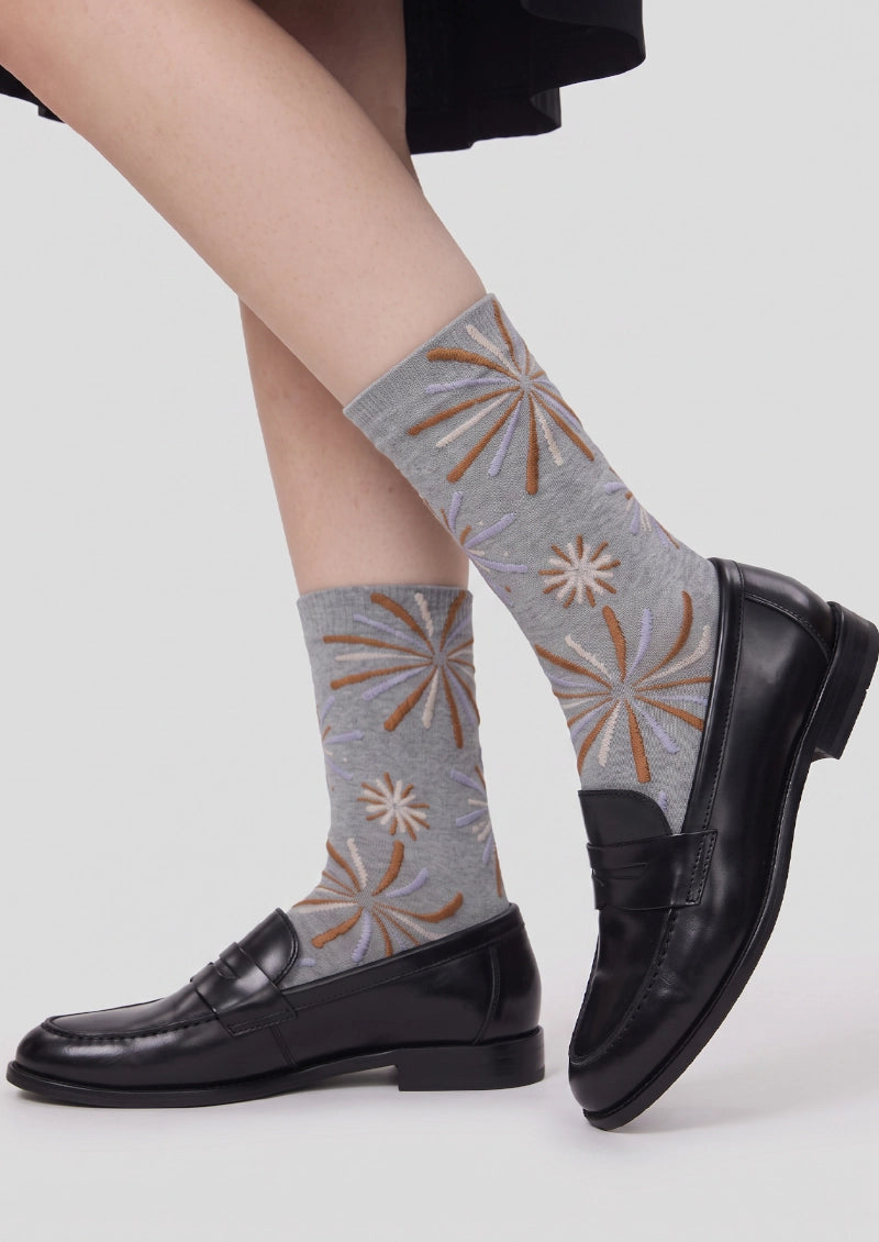 Firework Burst Crew Socks