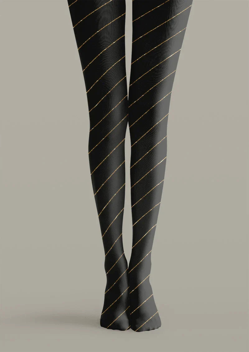 Noirline Striped Tights Hosiery Pantyhose