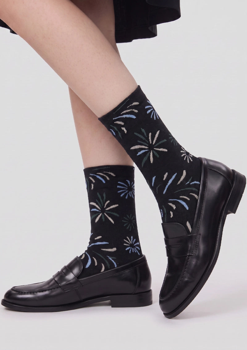 Firework Burst Crew Socks
