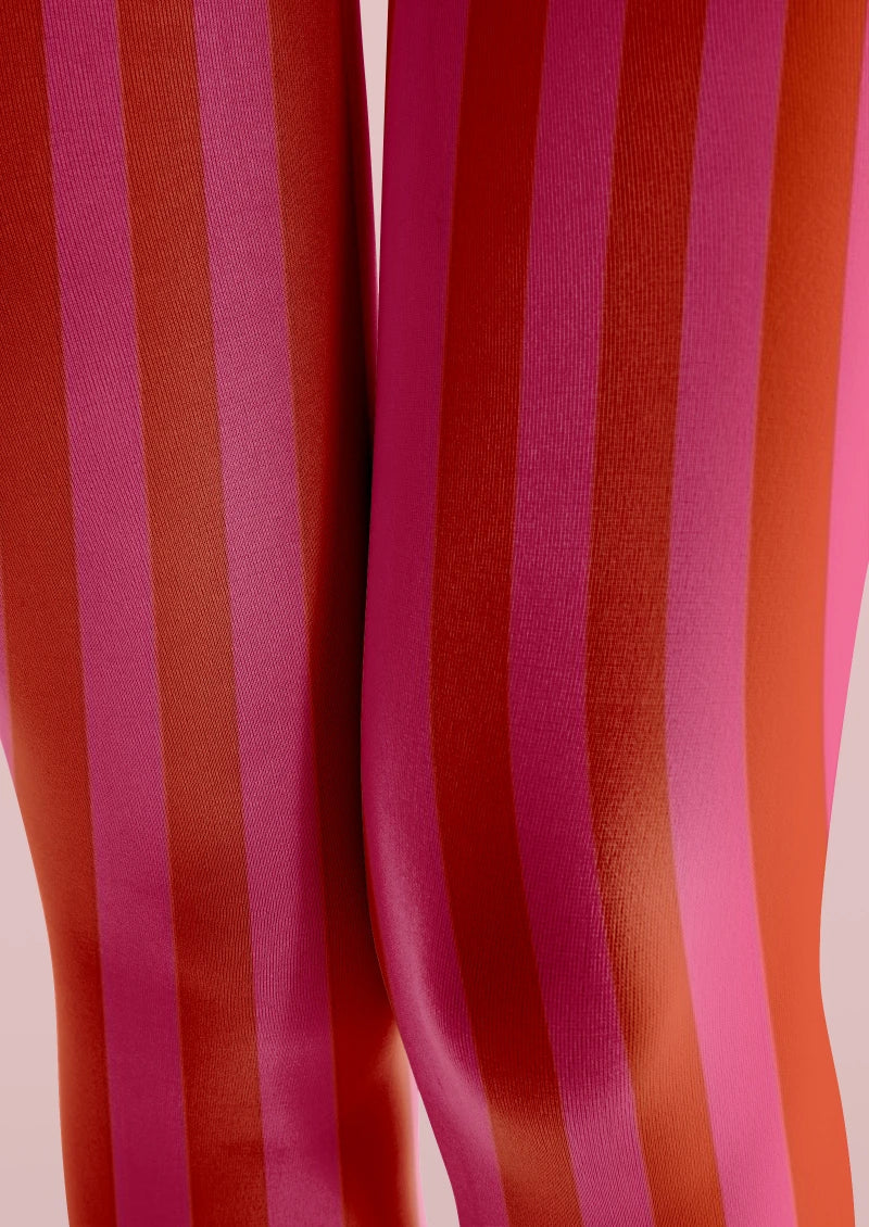 Red Evil Eye Totem Tights Hosiery Pantyhose