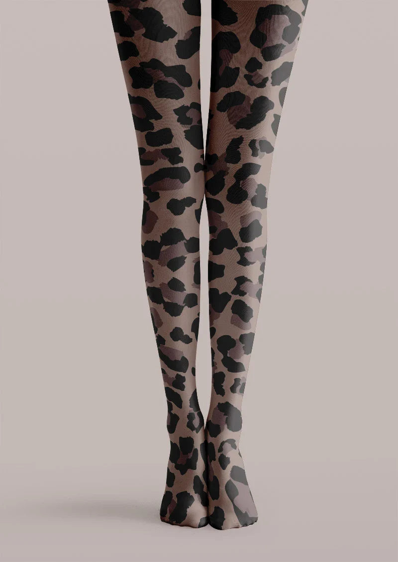 Animal Leopard Print Tights Hosiery Pantyhose