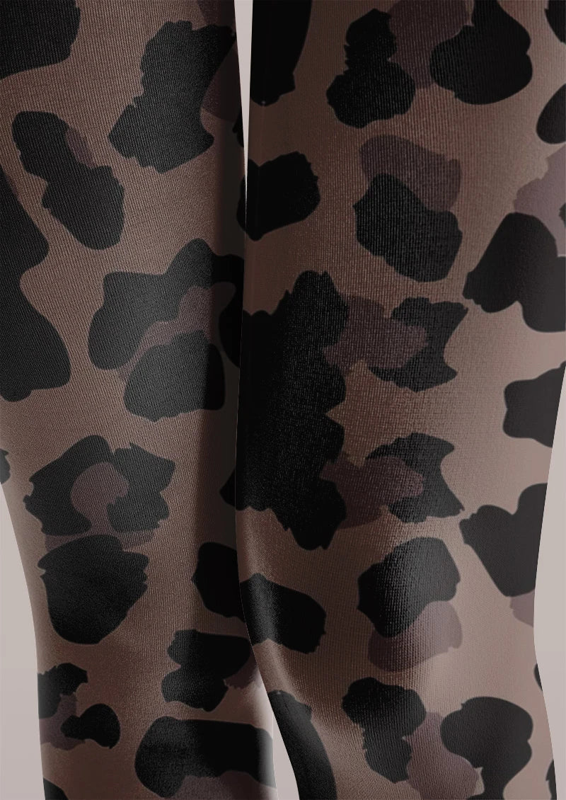Animal Leopard Print Tights Hosiery Pantyhose