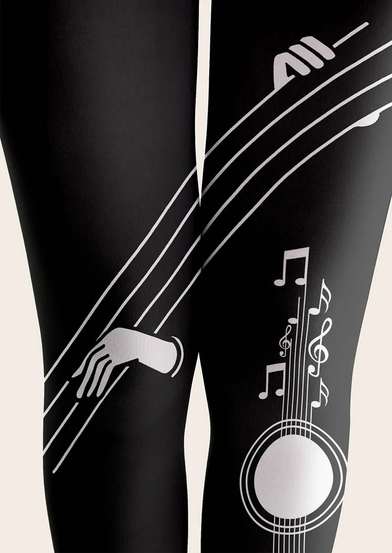 Musical elements Freestyle Jam Tights Hosiery Pantyhose