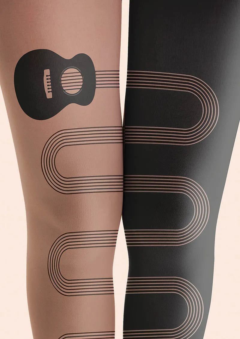 Musical elements Bass Resonance Tights Hosiery Pantyhose