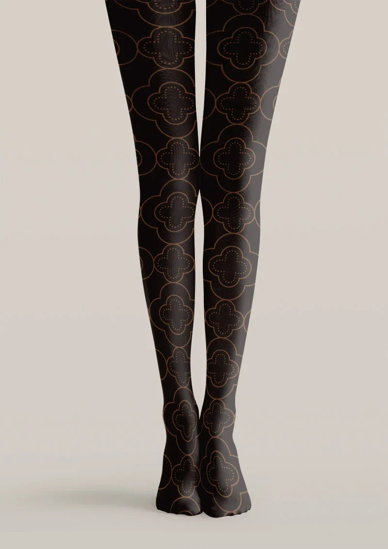 Golden Petal Tights Hosiery Pantyhose
