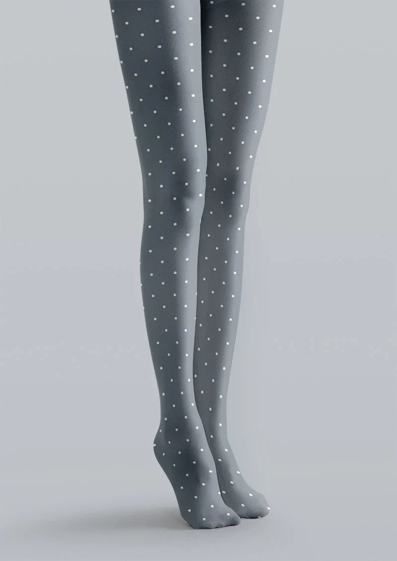 Blue Dots Tights Hosiery Pantyhose