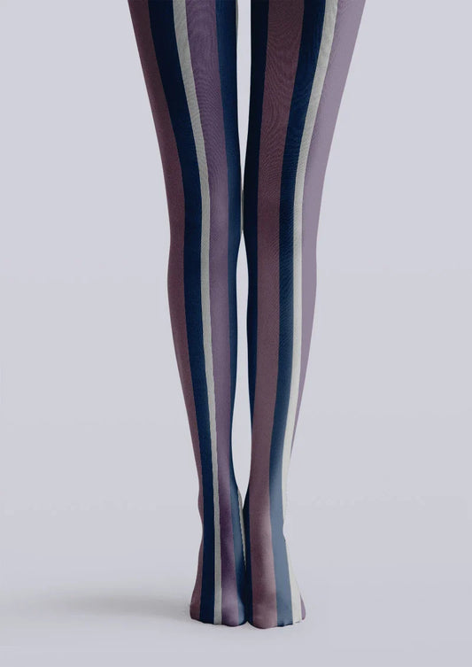 Navy Frame Tights Hosiery Pantyhose