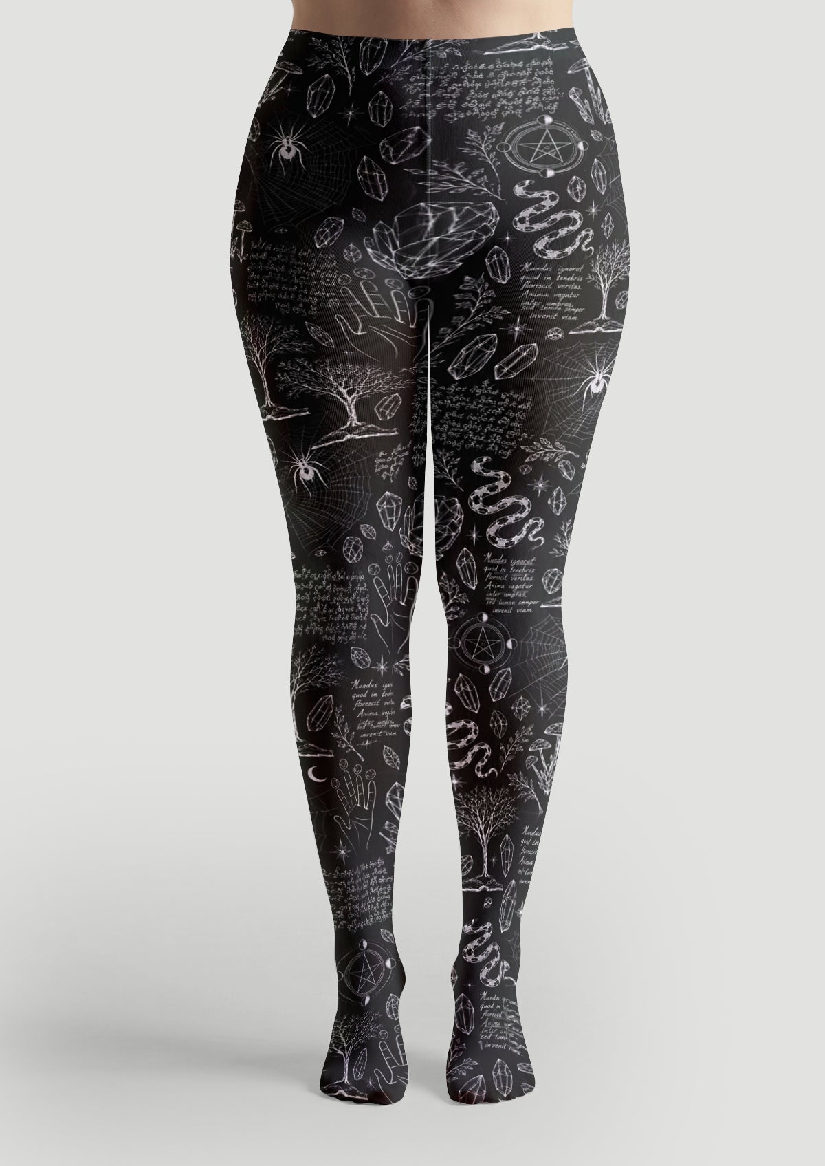 Black Occult Mystic Tights