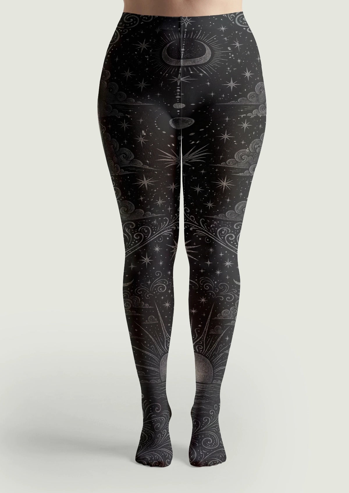 Black Starry Sky Tights