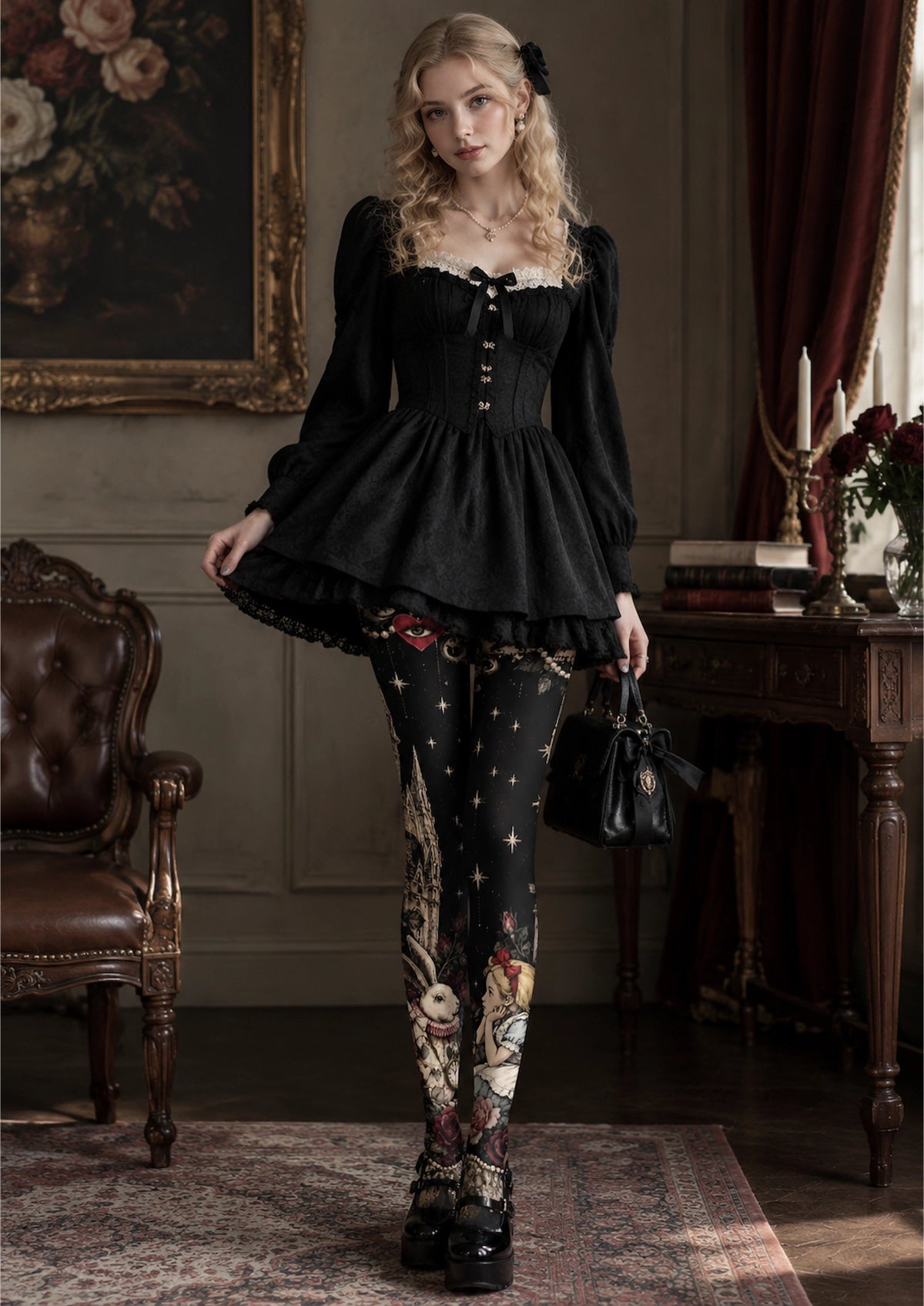 Colorful Secret Dreamscape Tights
