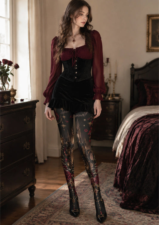 Christmas Eve At The Castle Tights