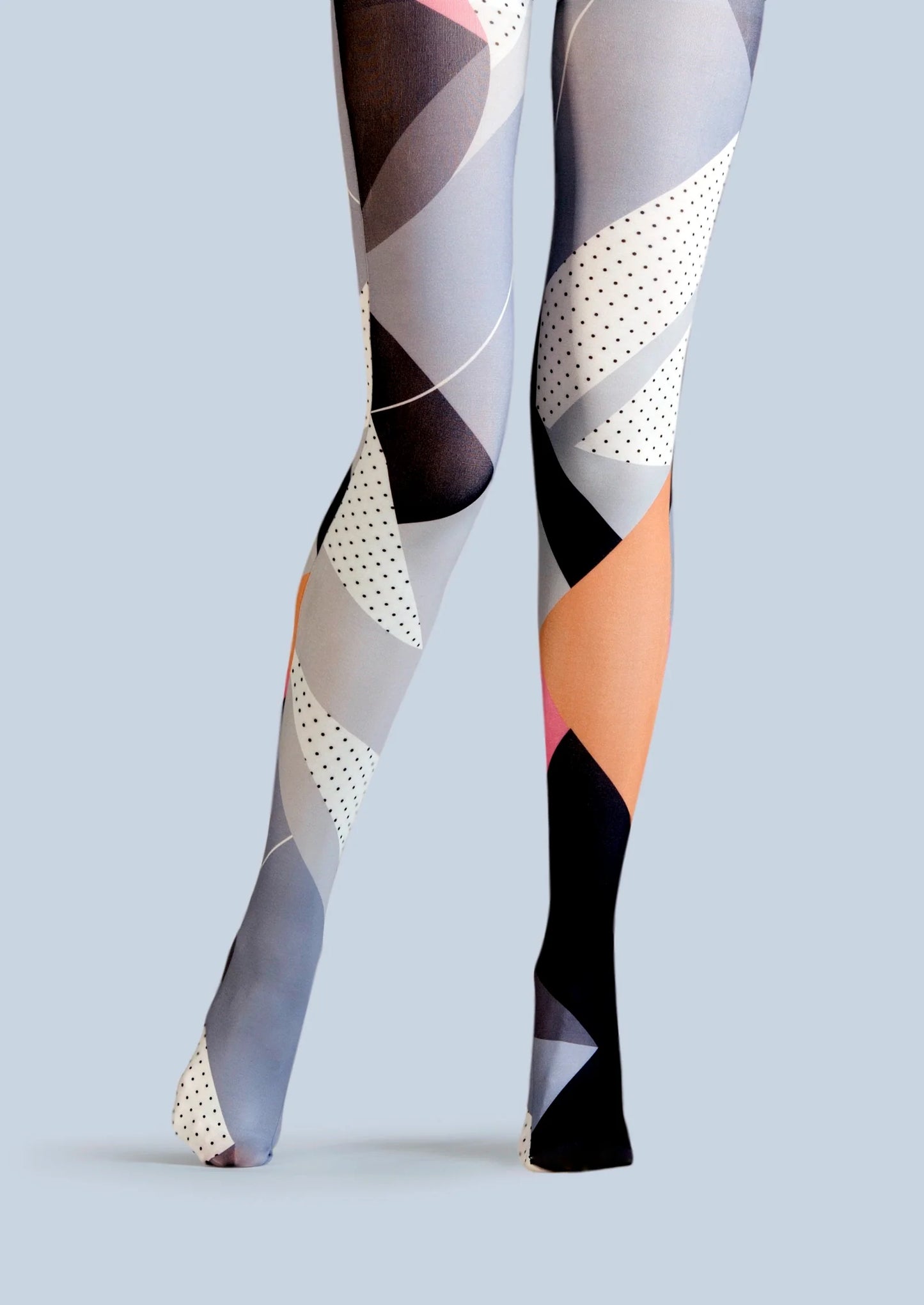 Popart Print Tights Personality Pantyhose/Tights [POP art eclipse]