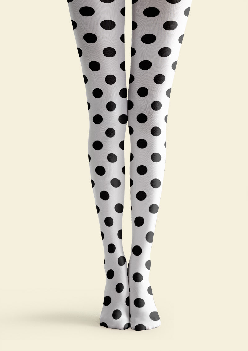 Luna Dots Polka Dot Tights Hosiery Pantyhose