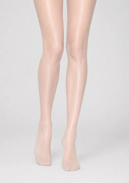 Black Lace Top Glossy Tights Hosiery Pantyhose