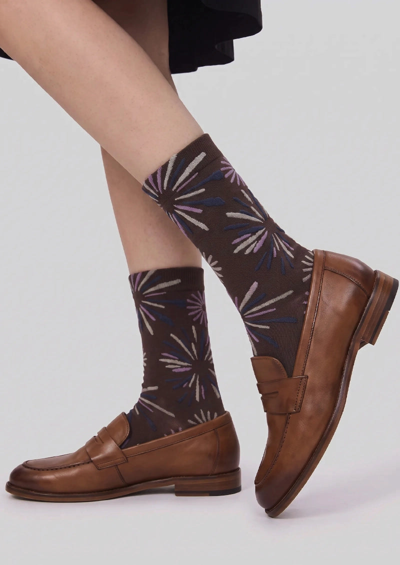 Firework Burst Crew Socks