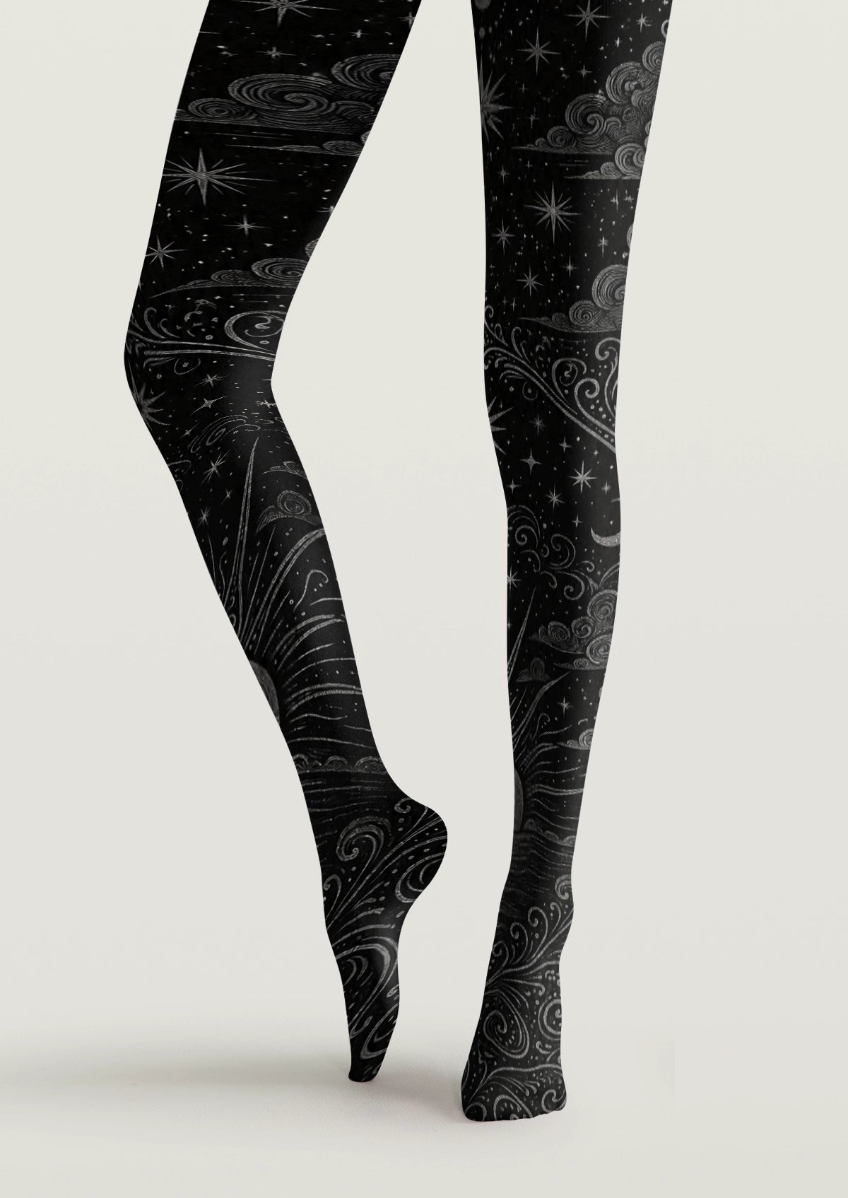 Black Starry Sky Tights