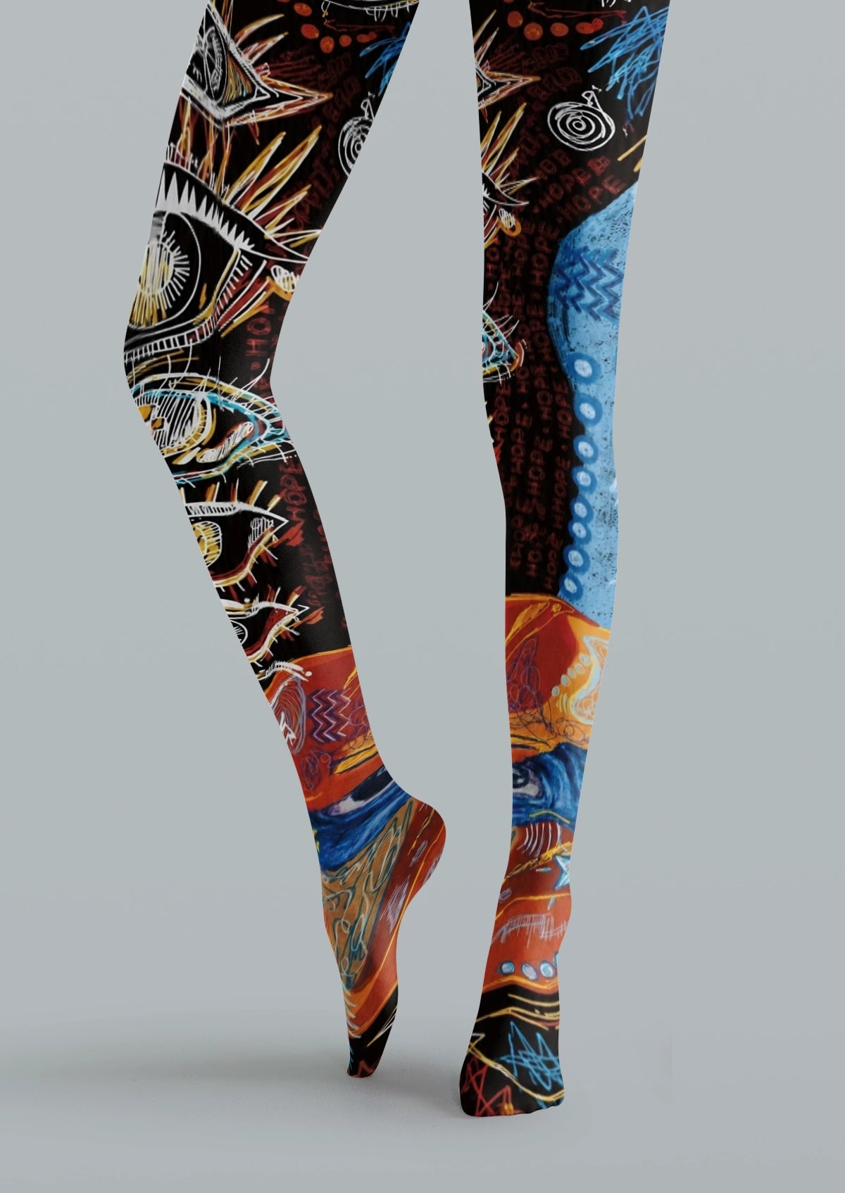 Black Eye Tattoo Tights
