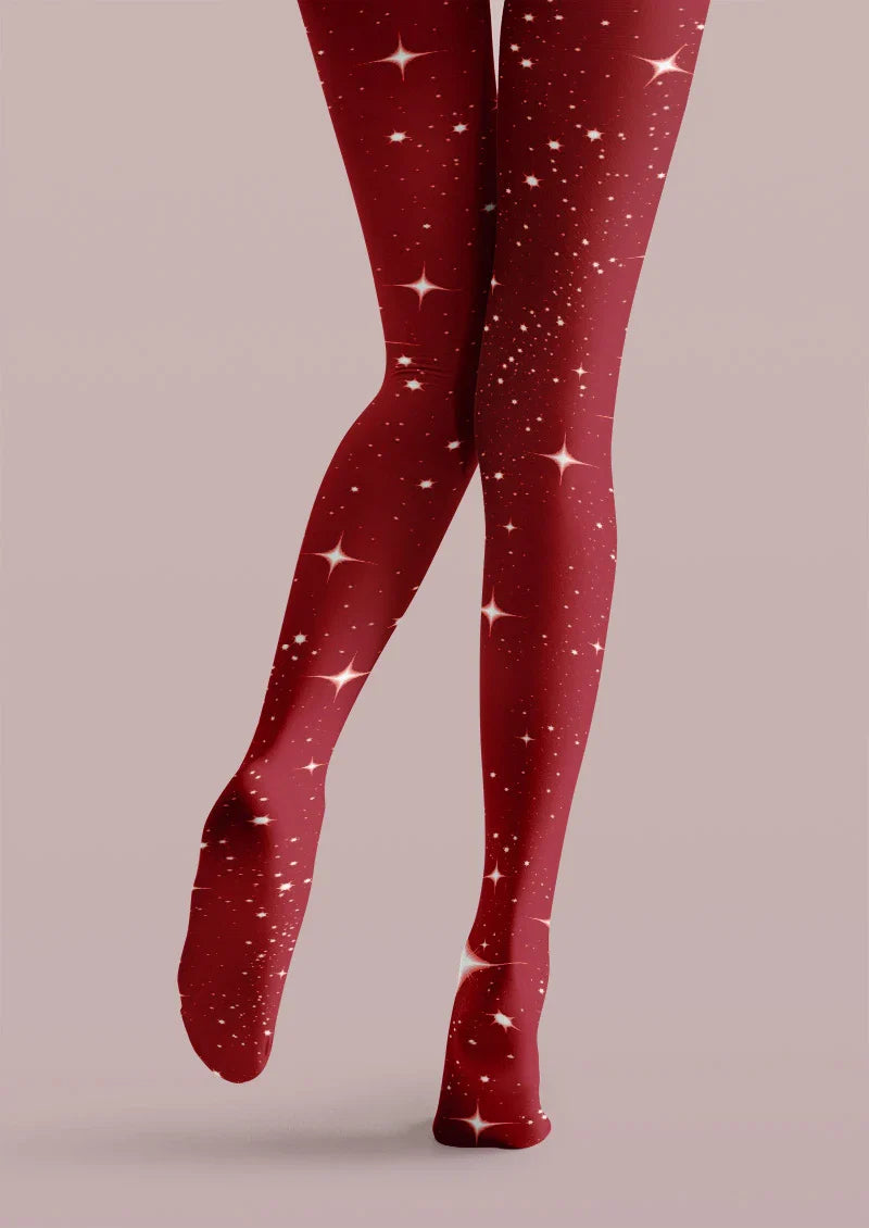 Starry Graphic Tights Hosiery Pantyhose